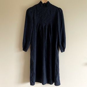 Vintage Long Sleeve Prairie Dress